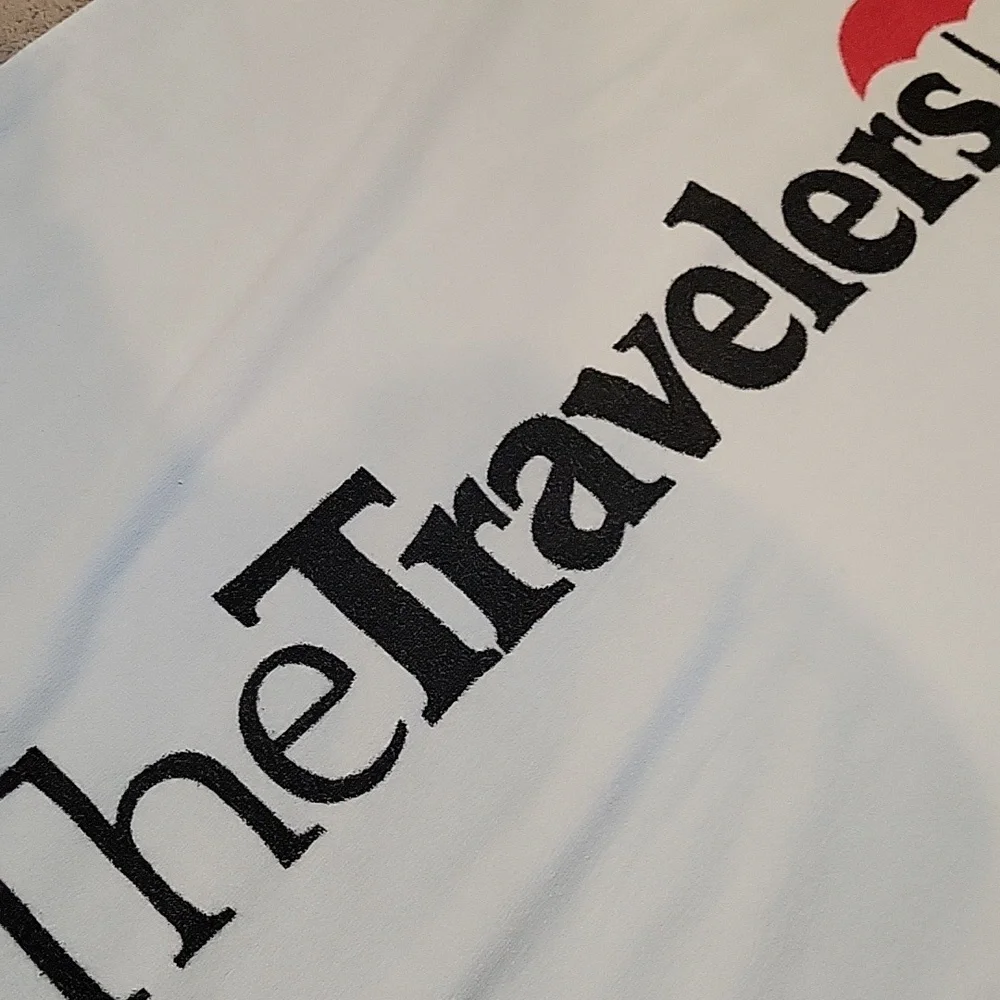 Vintage TheTravelers Logo Beach Towel